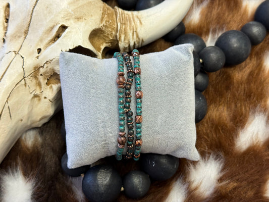 Patina Prairie Bracelet Stack