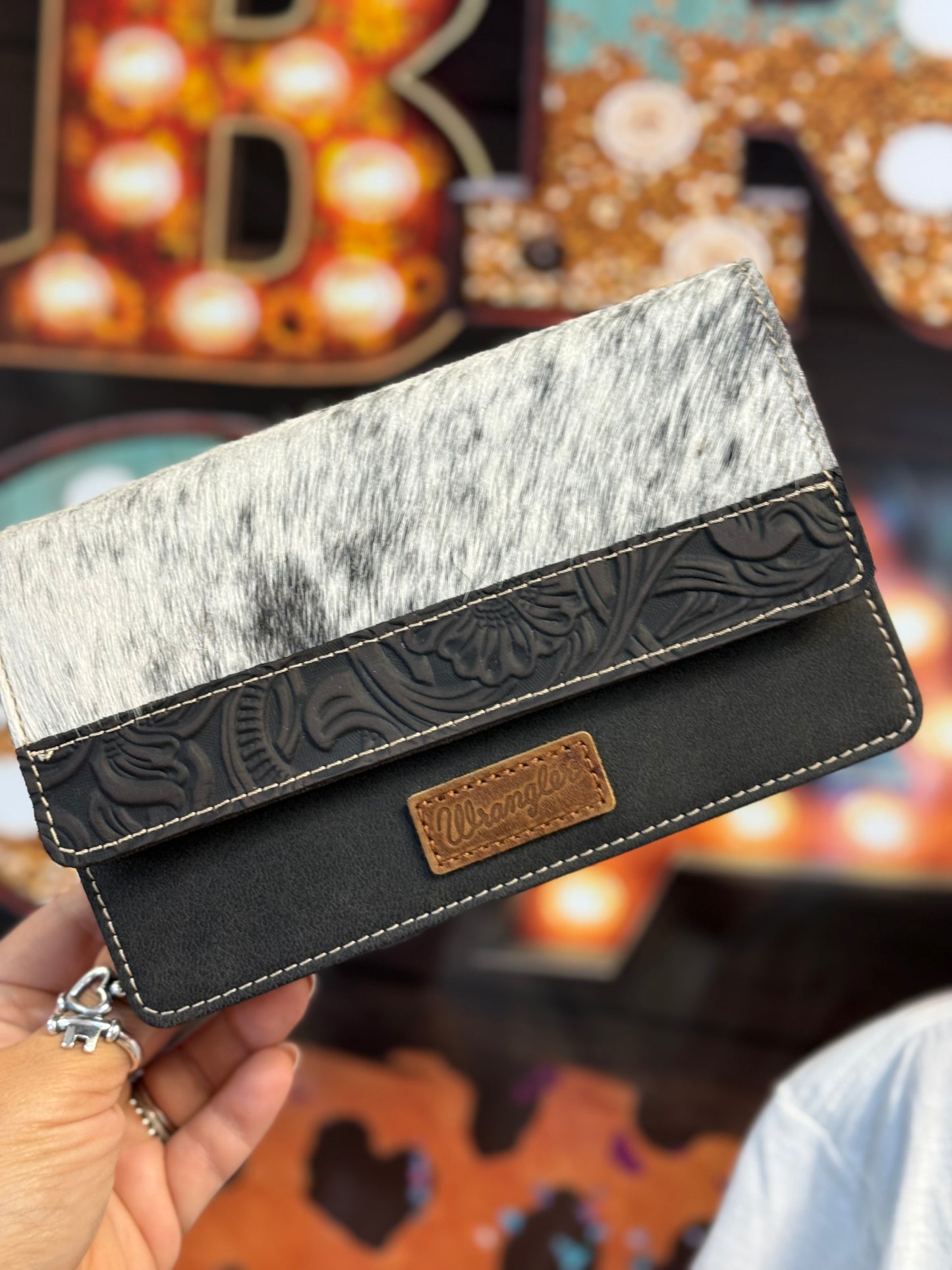 Midnight Ridge Hide Wallet