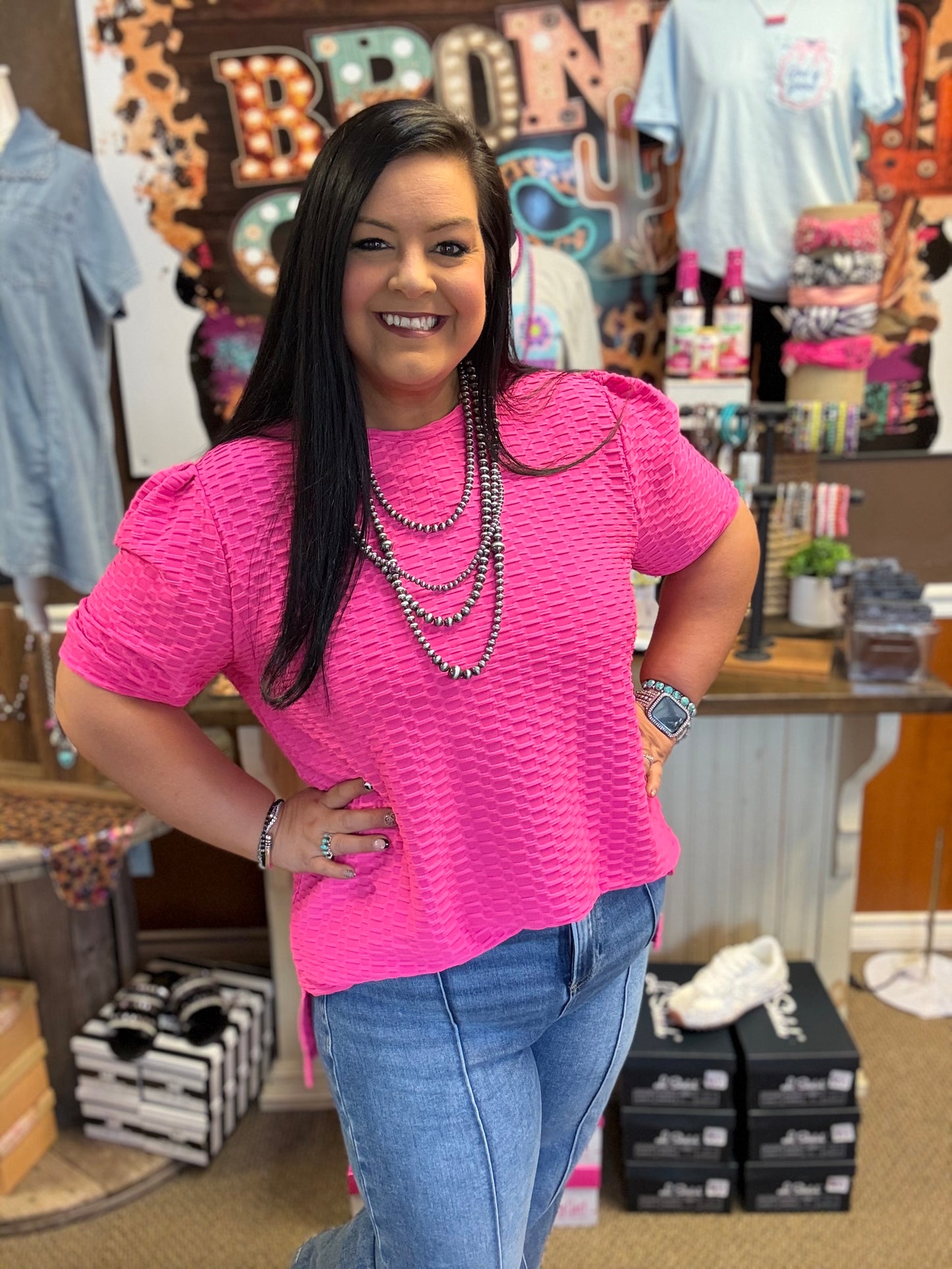 Pink Power Hour Top