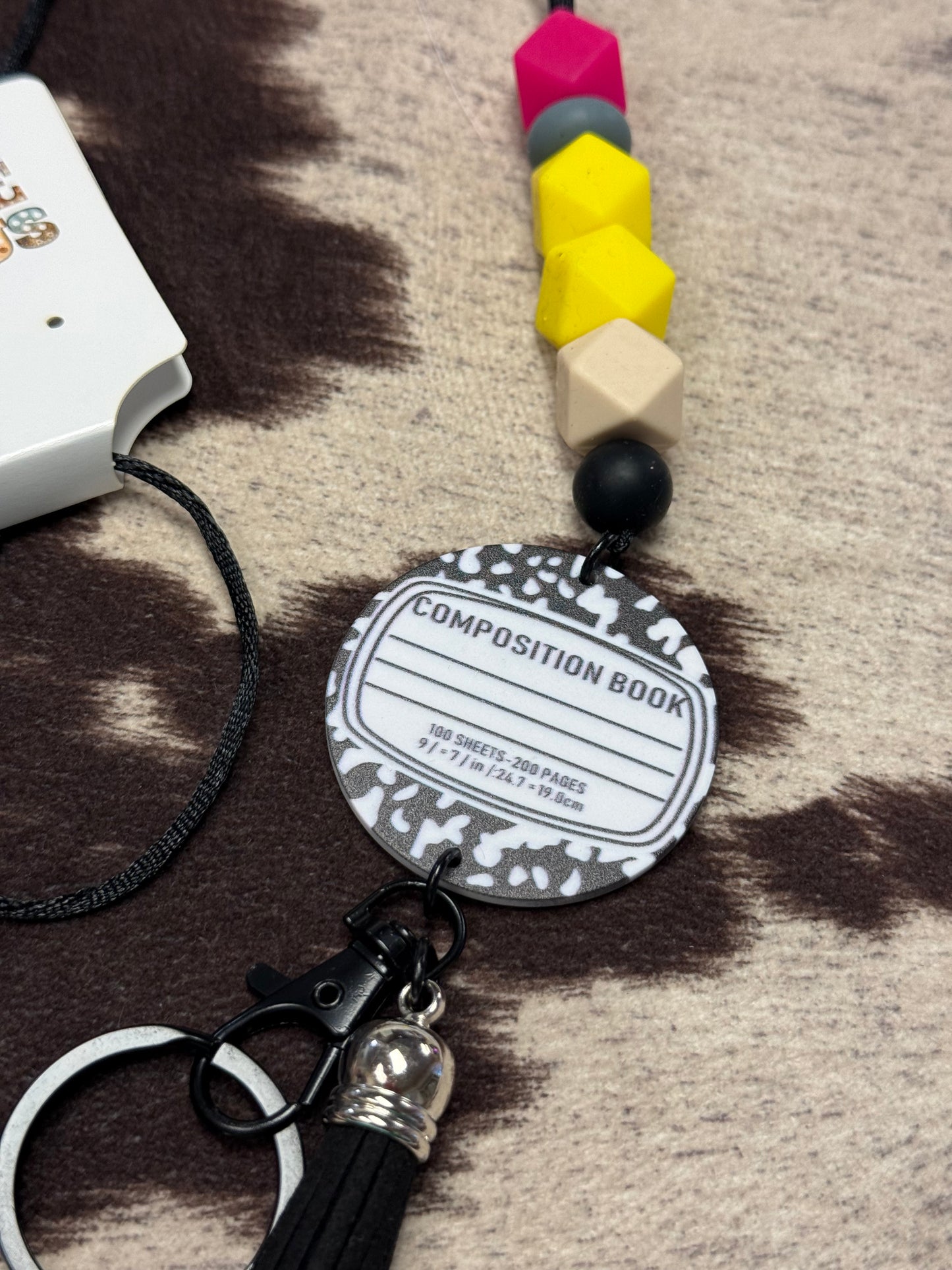 Composition Notebook Lanyard