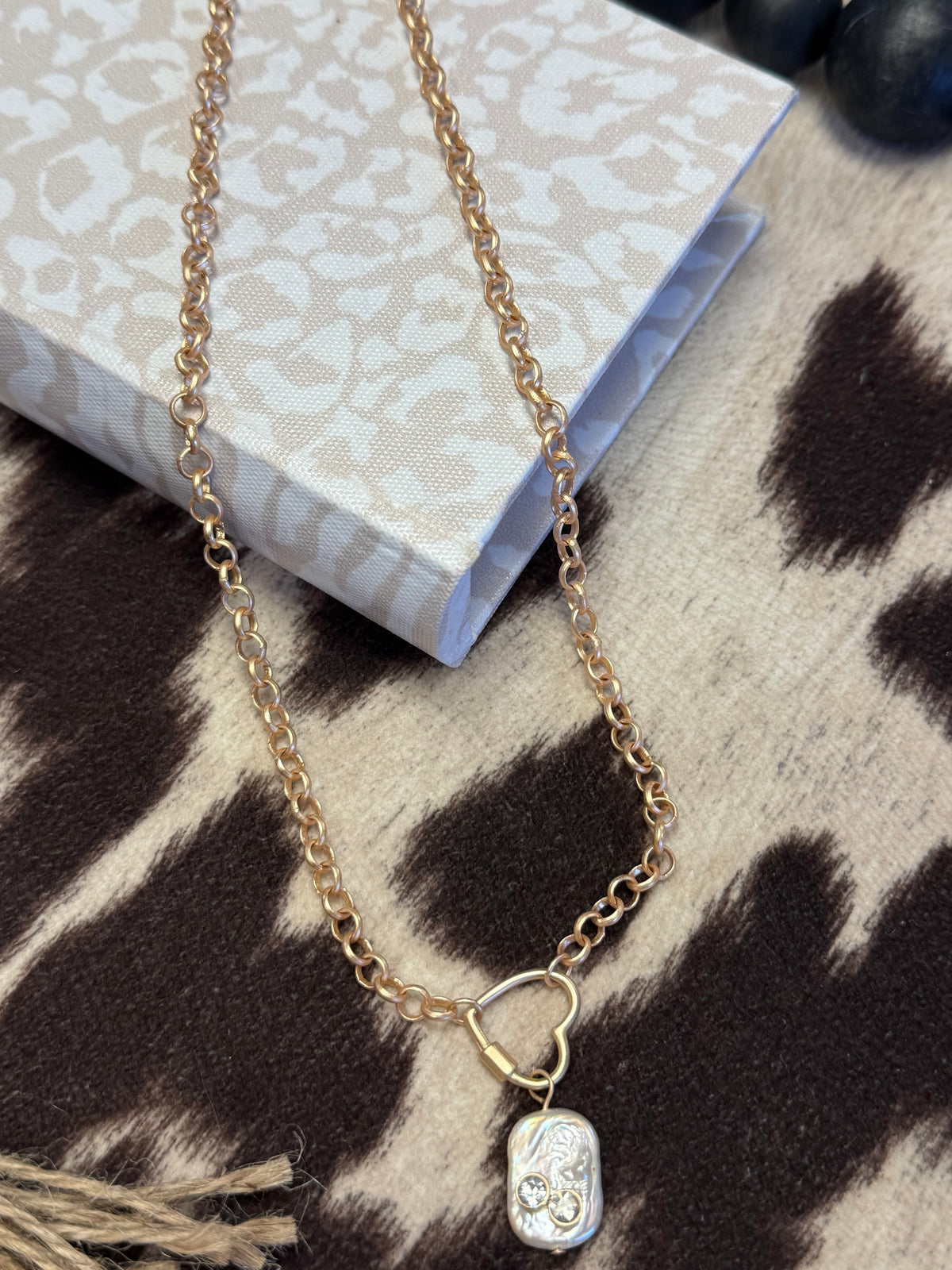 Golden Heart Luxe Necklace