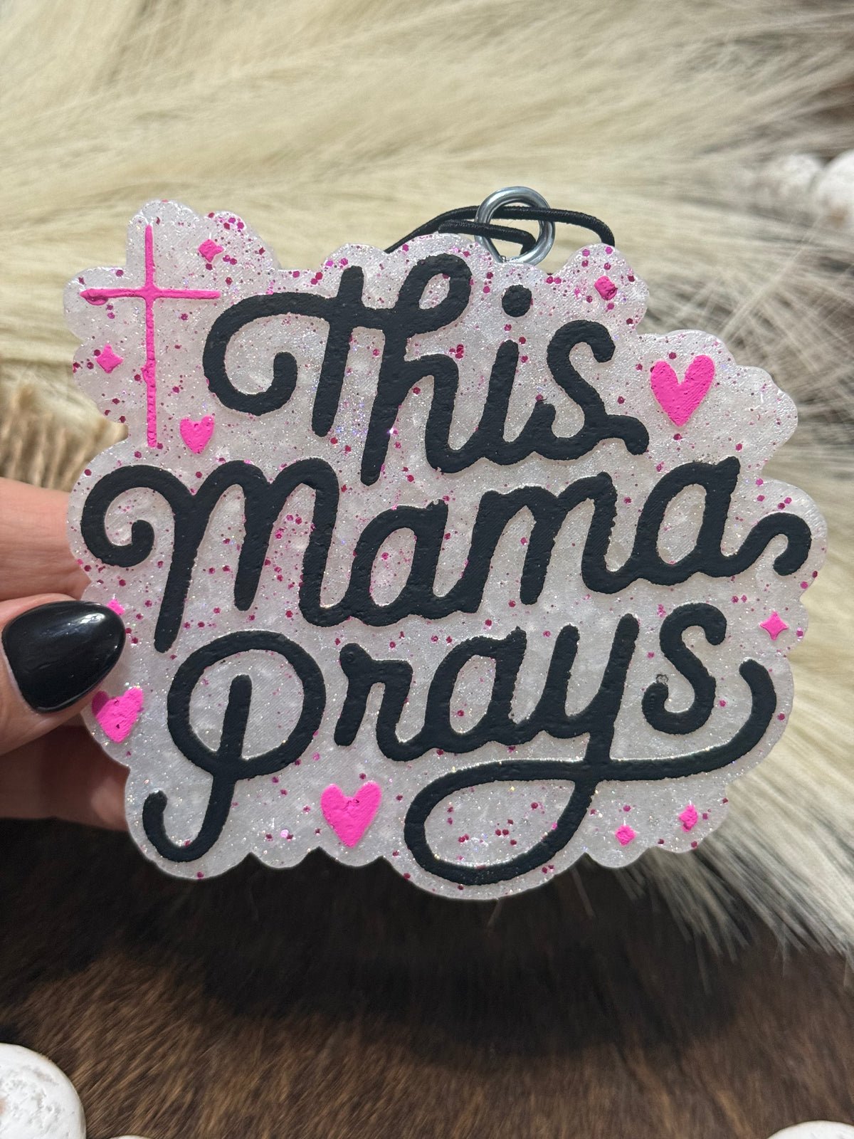 This Mama Prays-White