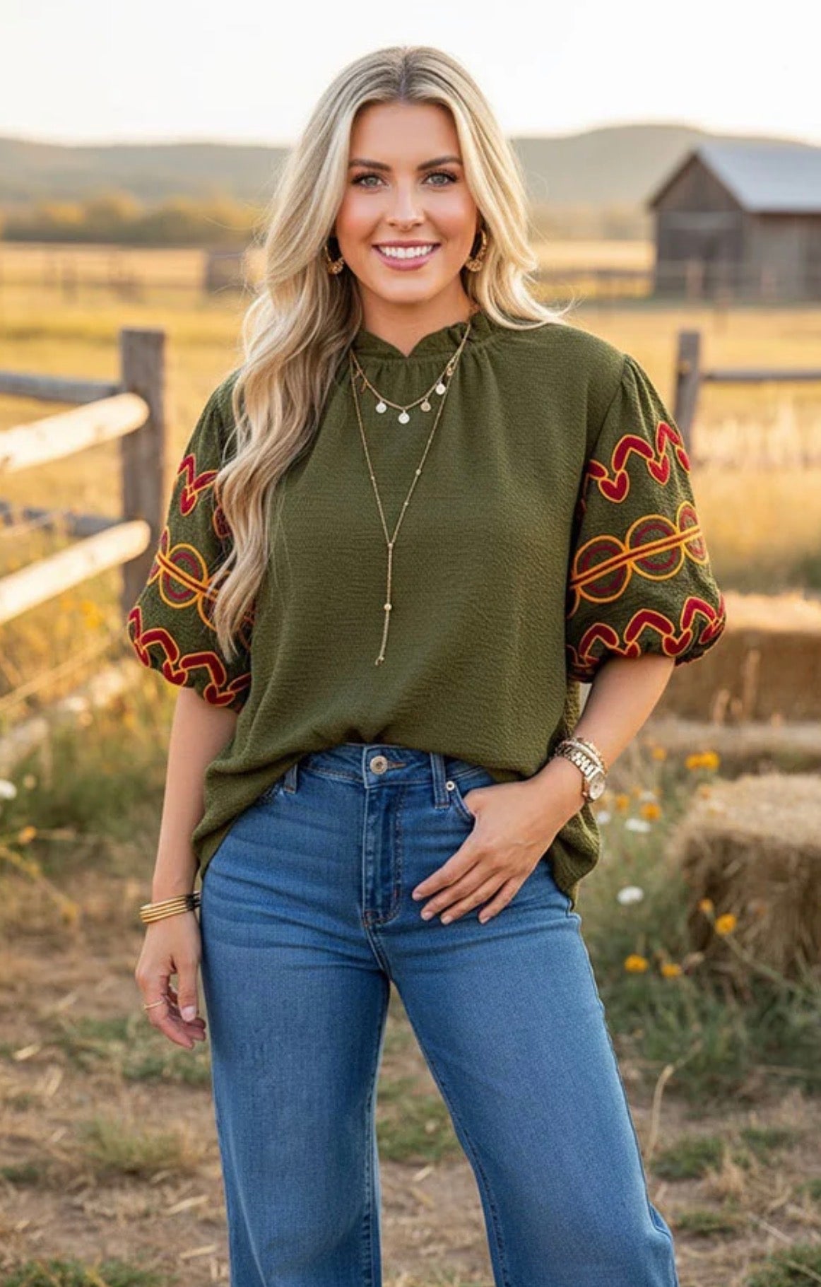 Autumn Artistry Top