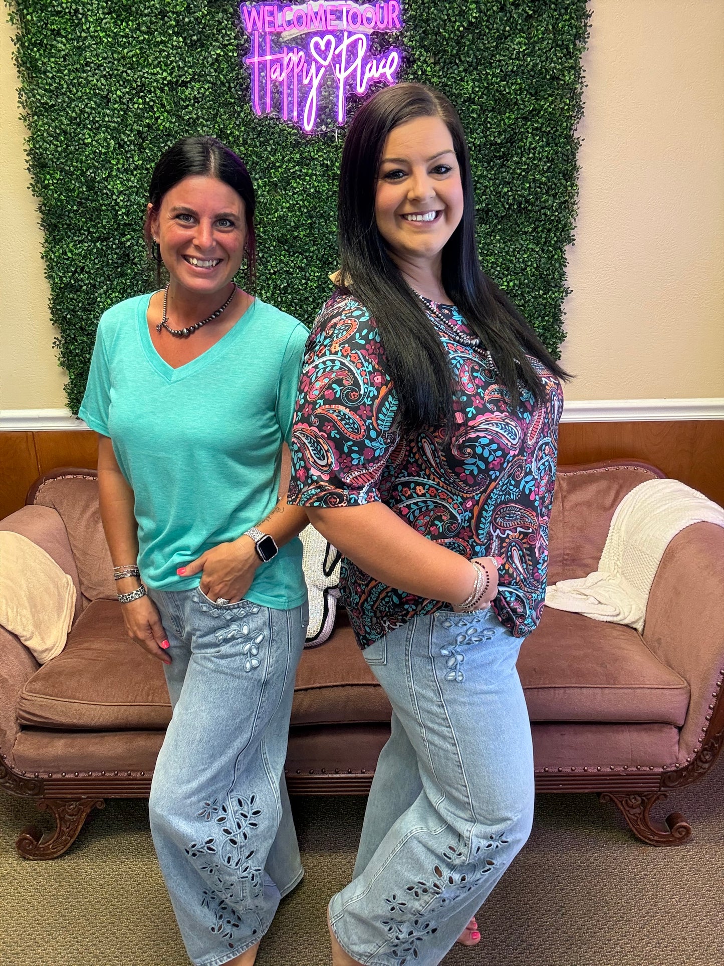 Bloom & Grace Cutout Jeans