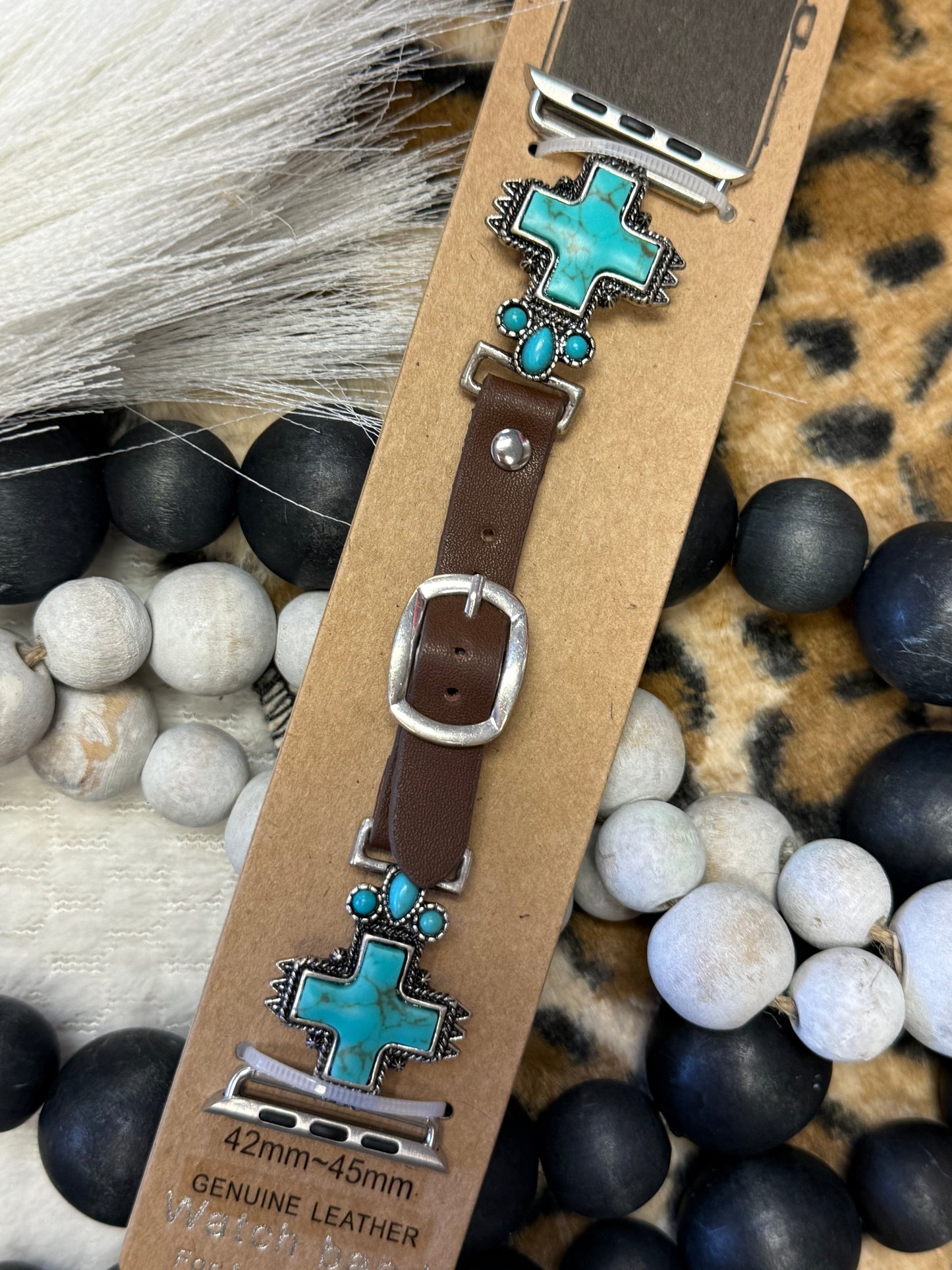 Turquoise Cross 42/45mm