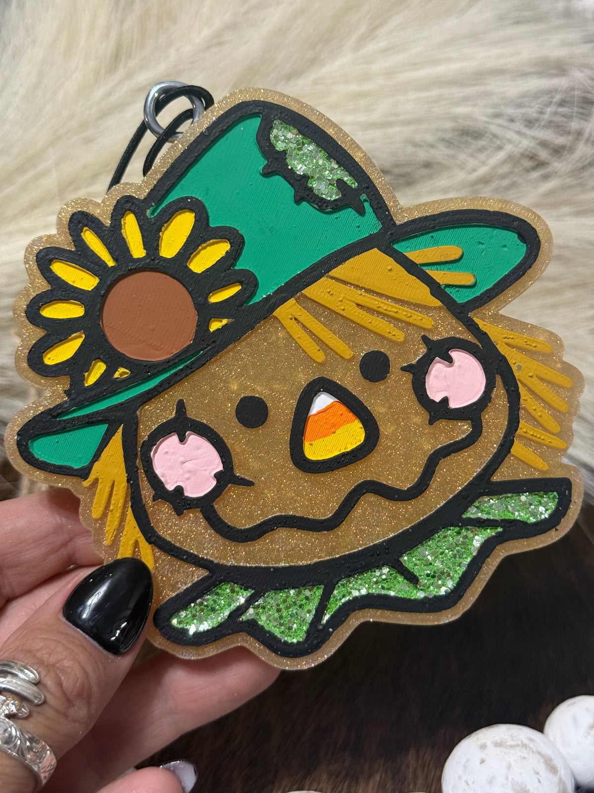 Scarecrow Man Green
