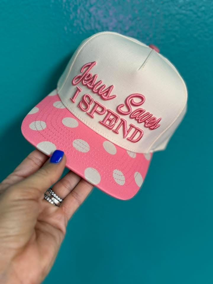 Jesus Saves, I Spend Hat