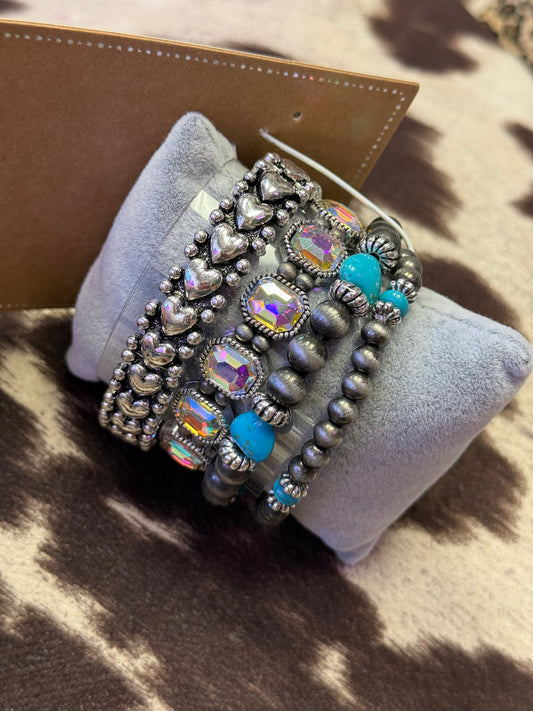 Desert Heart Bracelet Set