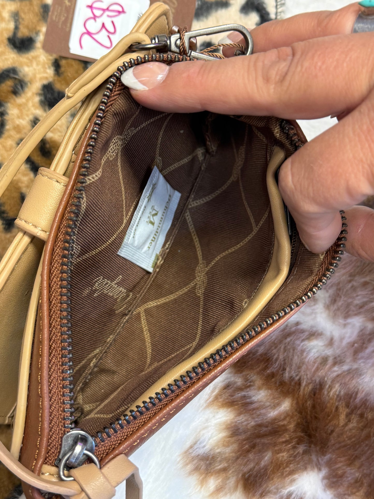 Saddle & Sage Wallet Crossbody