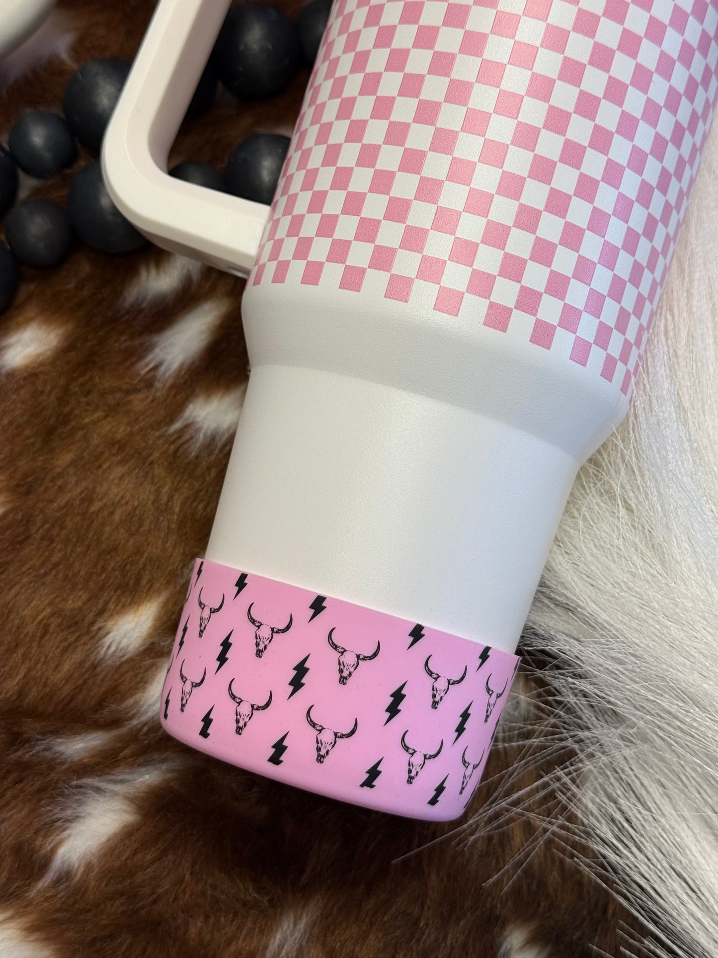 Pink Prairie Tumbler Boot