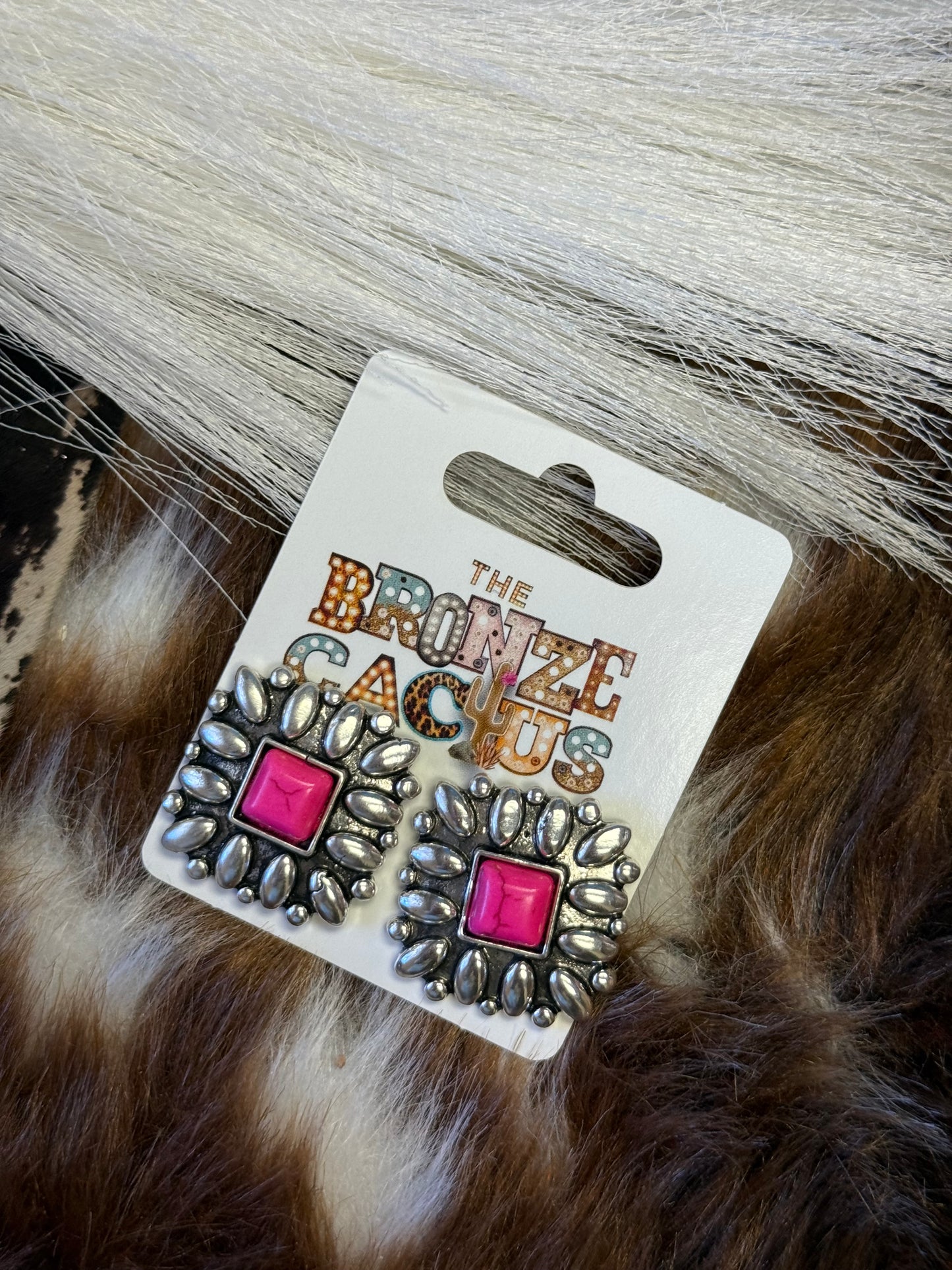 Pink Rodeo Earrings