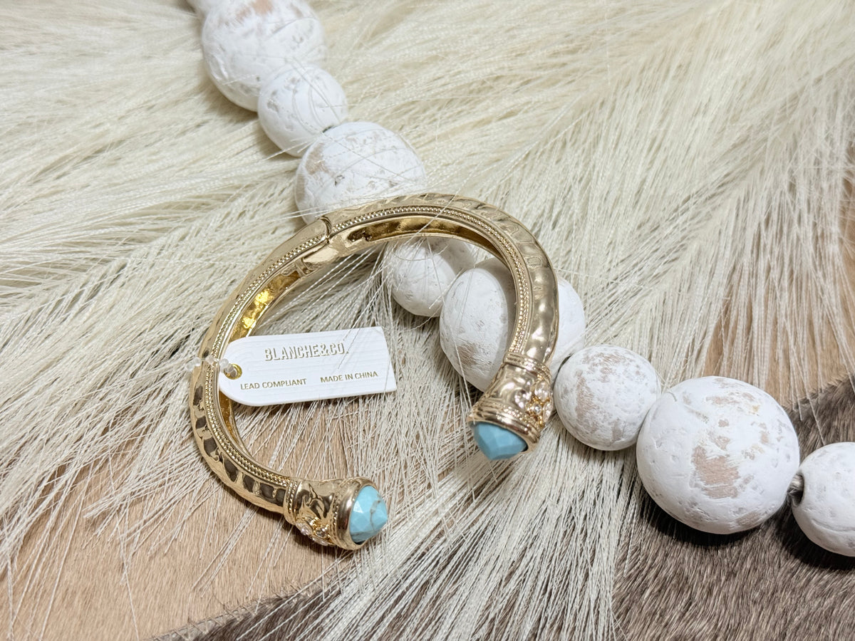 Golden Skies Cuff Bracelet
