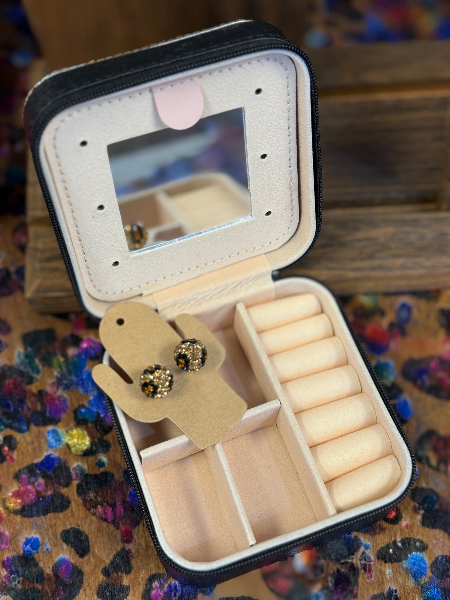 Studded Journey Jewelry Box