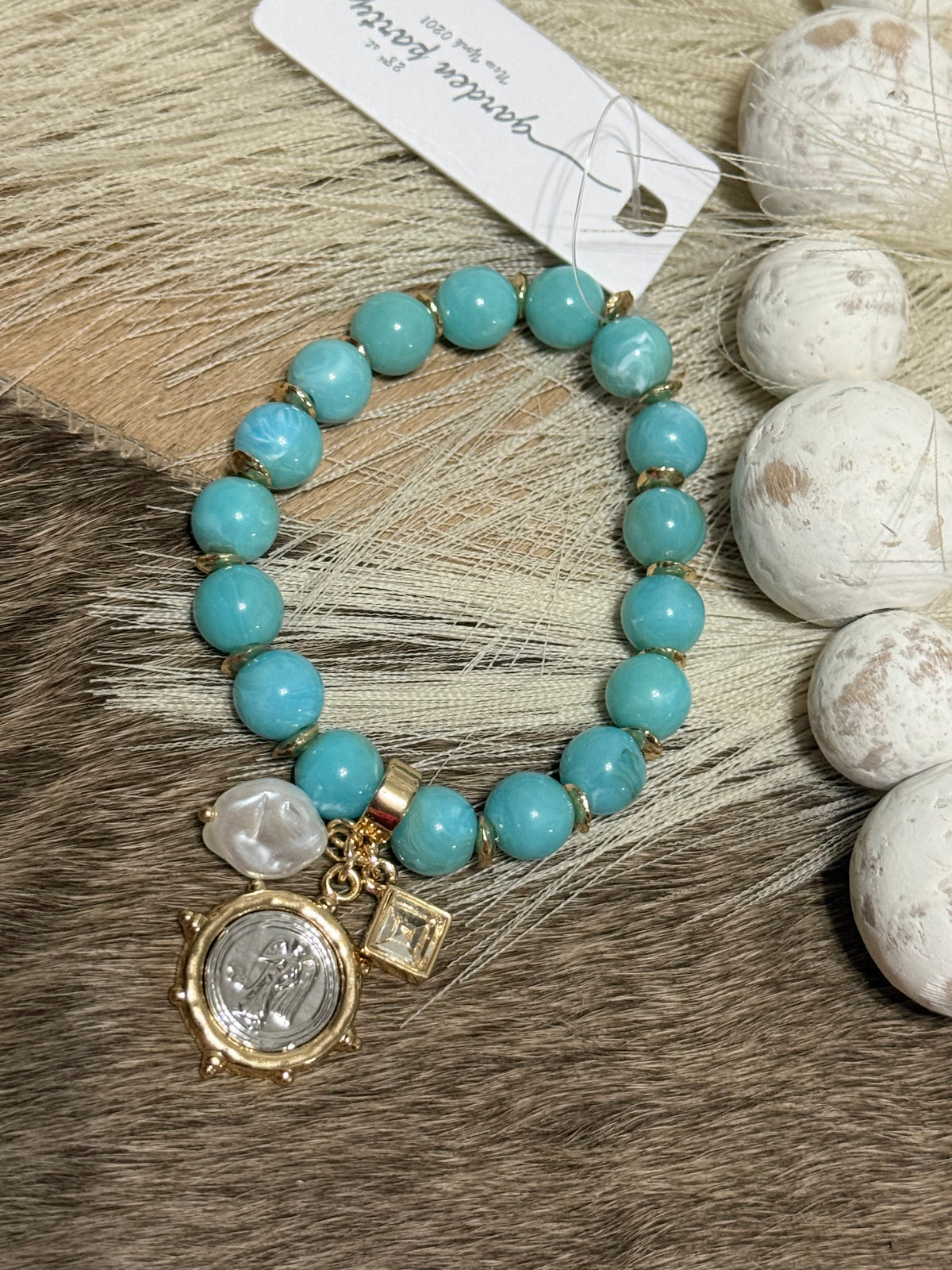 Blessed in Blue Bracelet