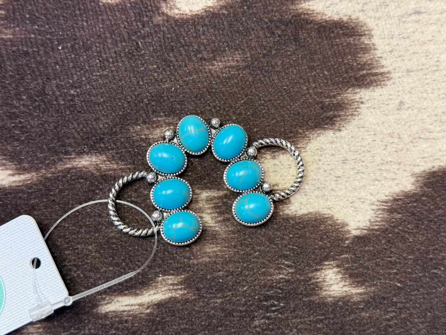 Turquoise Scarf Slide