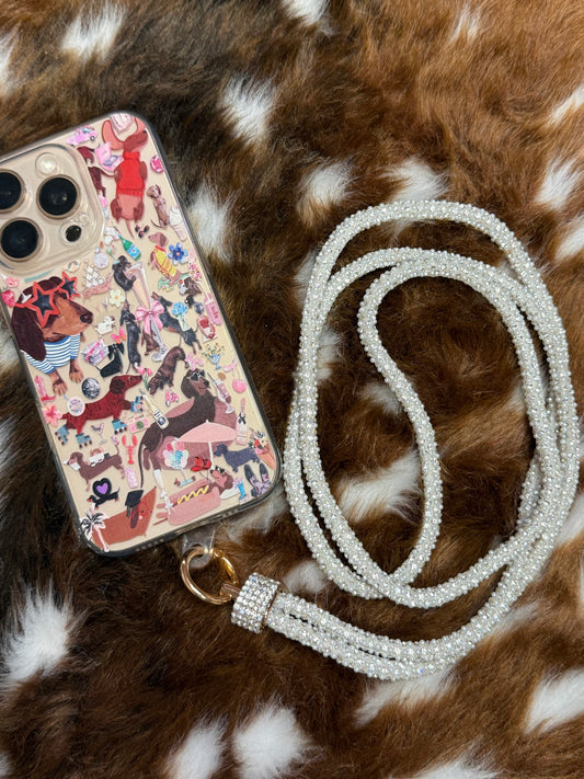 Pearl Perfection Phone Lanyard
