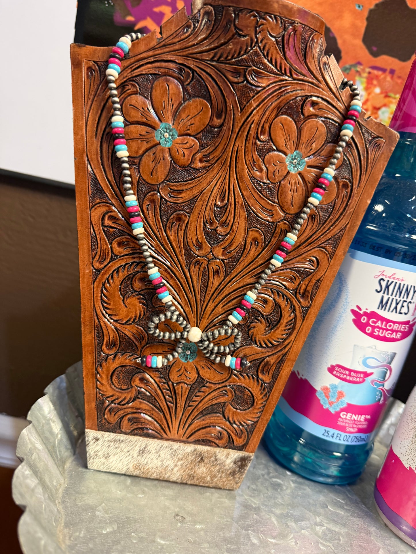 Cotton Candy Bloom Necklace