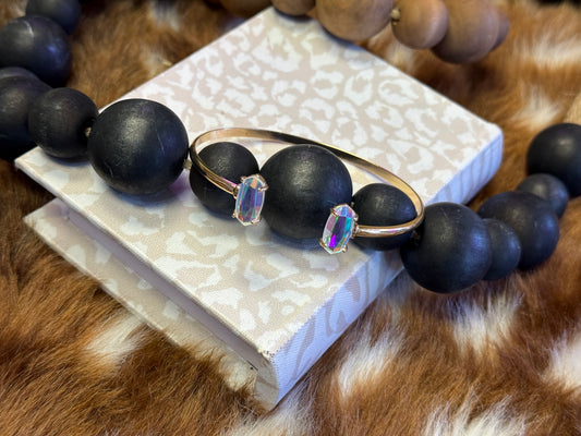 Aurora Glow Cuff Bracelet