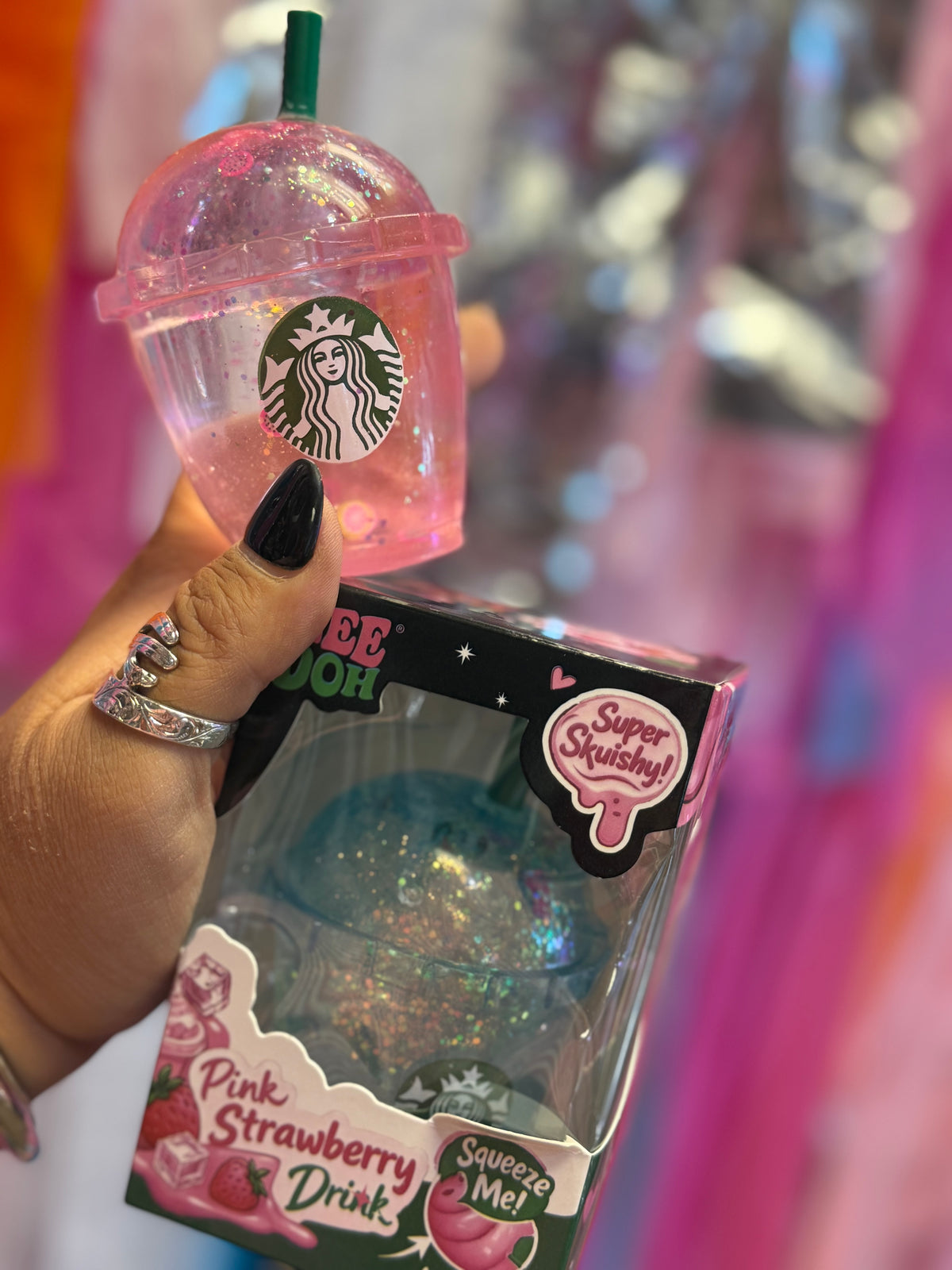 Pink Drink Squishy