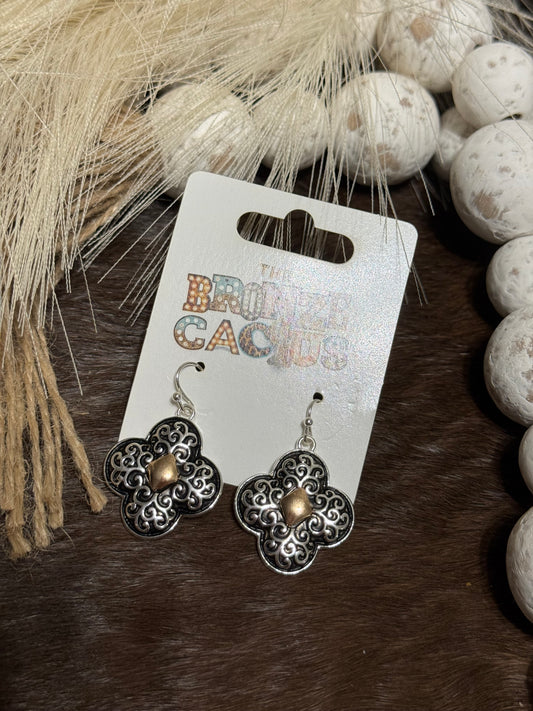 Magnolia Charm Earrings