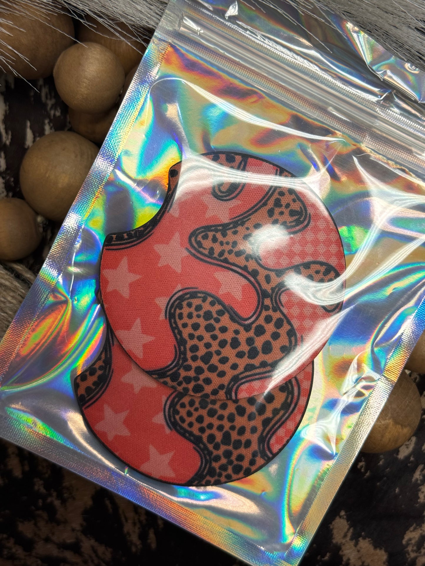 Wild Bandana Car Coasters