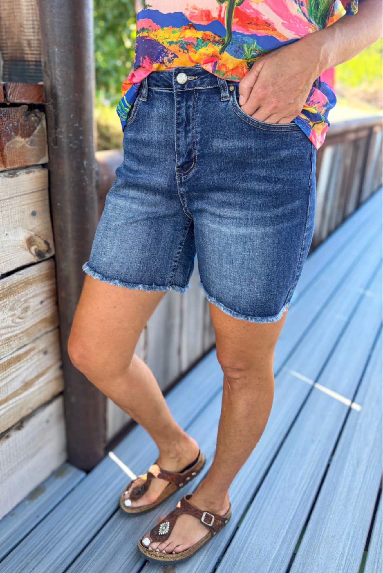 Kreekside Denim Shorts