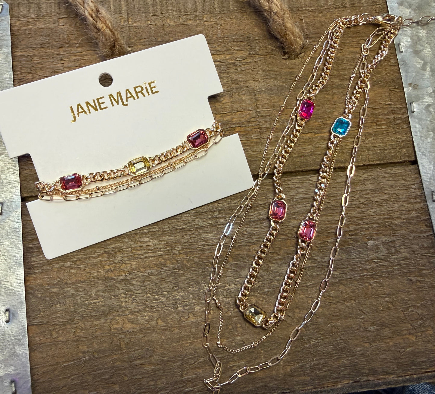 Sugar Pop Crystal Necklace