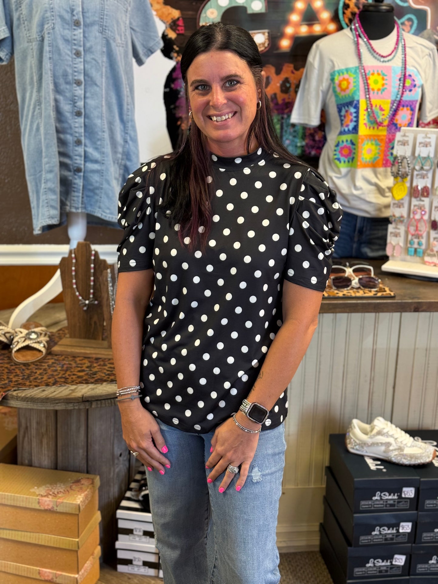 Polka Dot Perfection Top