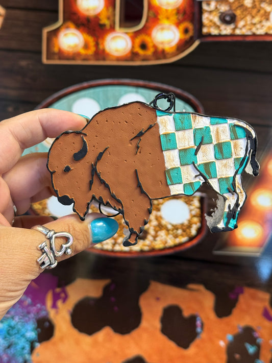Brown Check Buffalo