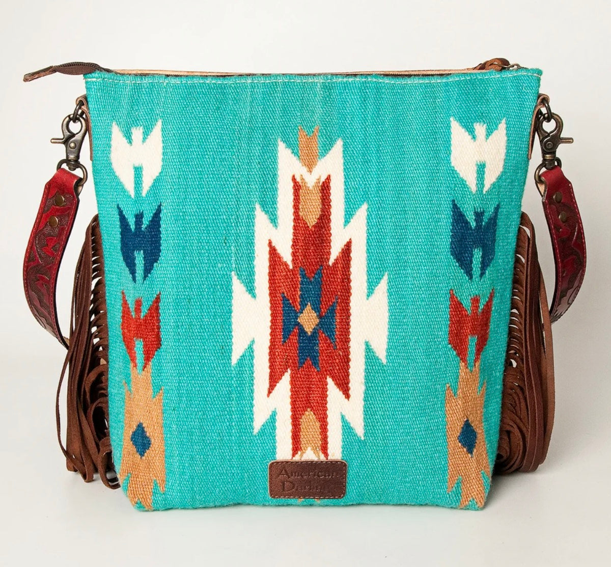 Painted Sky Fringe Bag