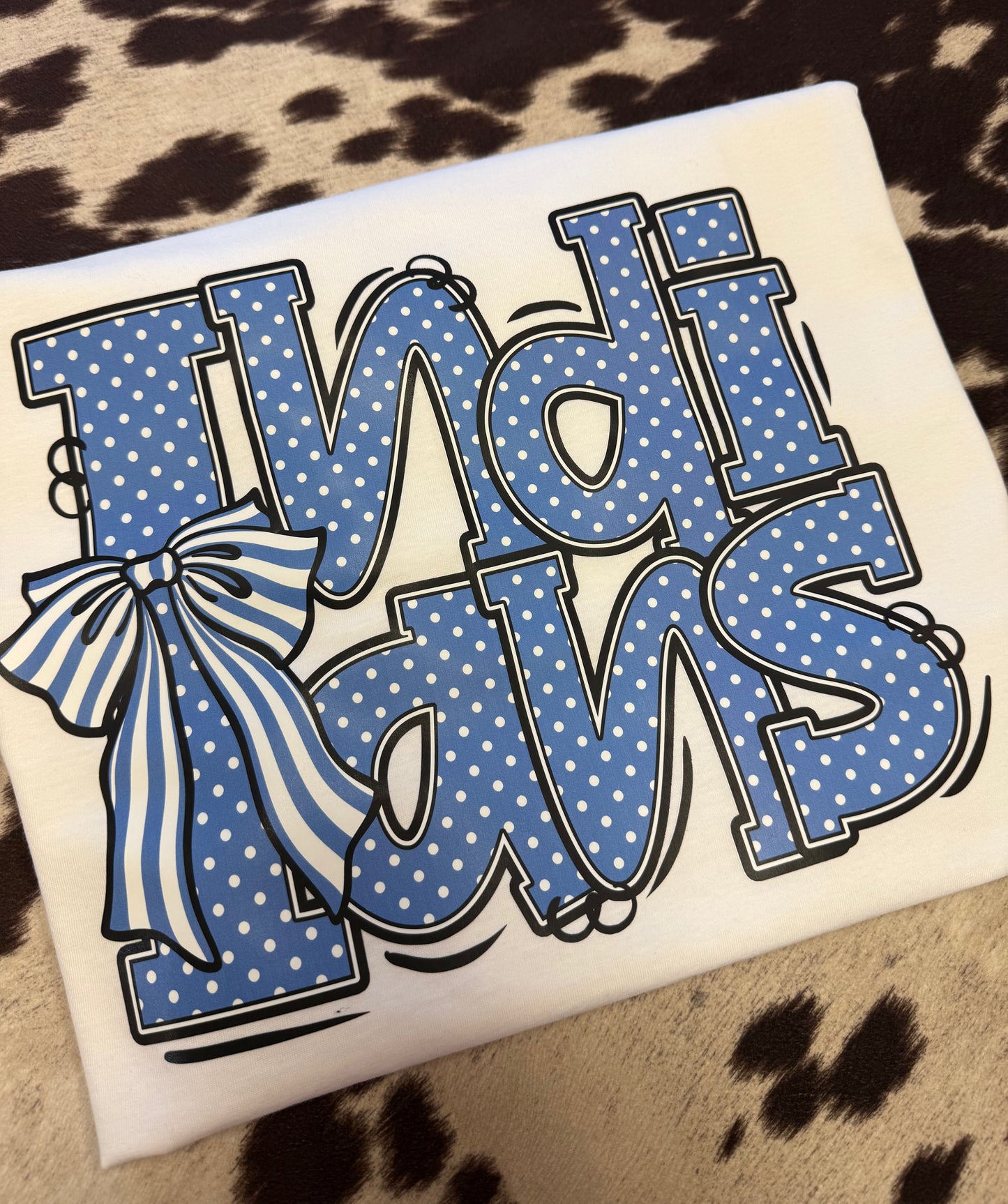 Polka Dotted Indians Tee