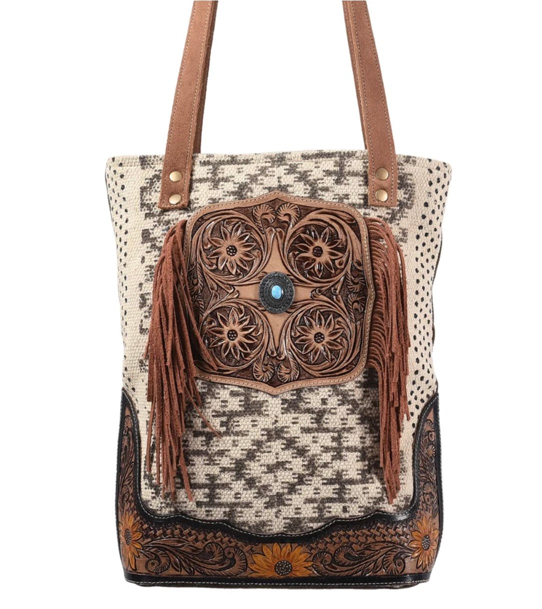 Briar Rose Fringe Tote