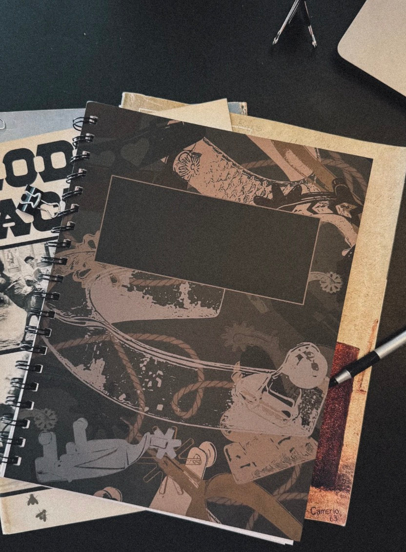 Cowgirl Notes Notebook