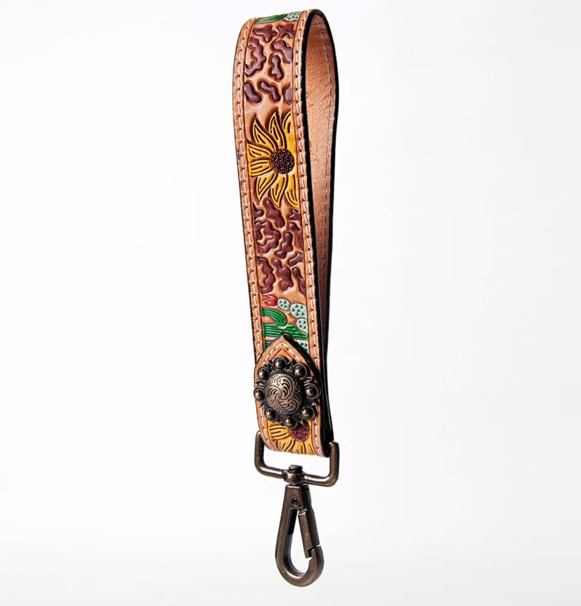 Wild Sunflower Trail Wristlet