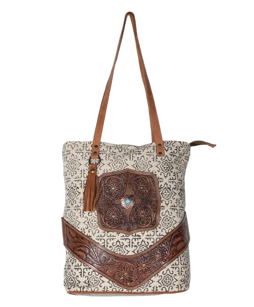 Marlowe Tooled Tote