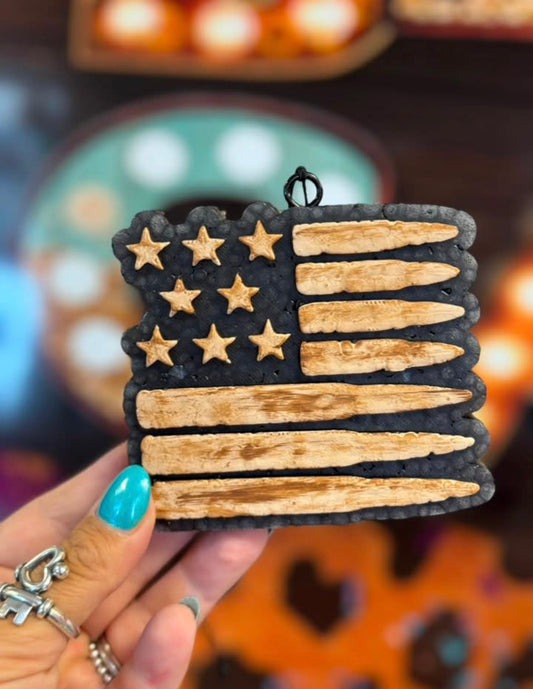 Tan Bullet Flag