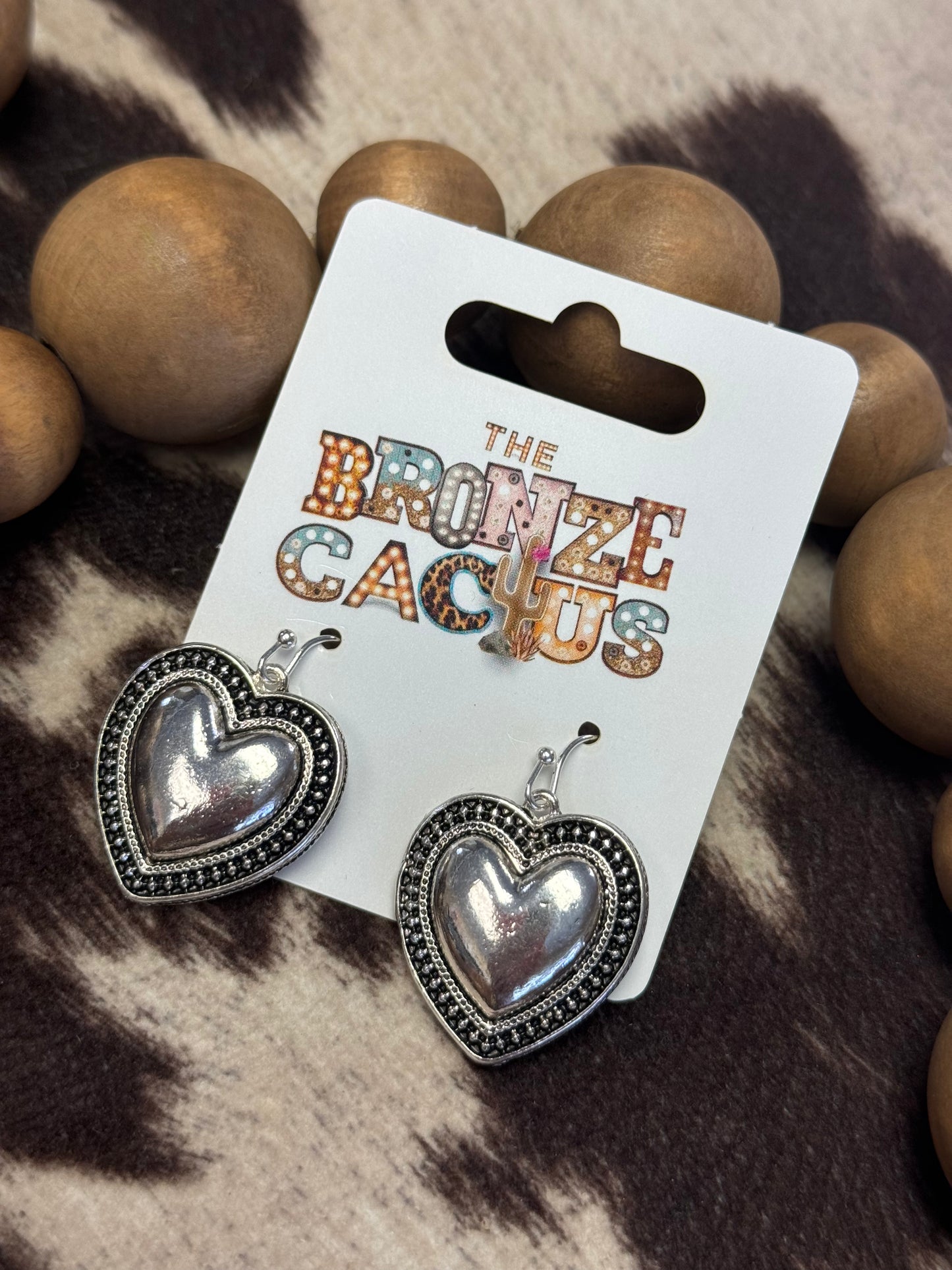 Silver Sweetheart Earrings