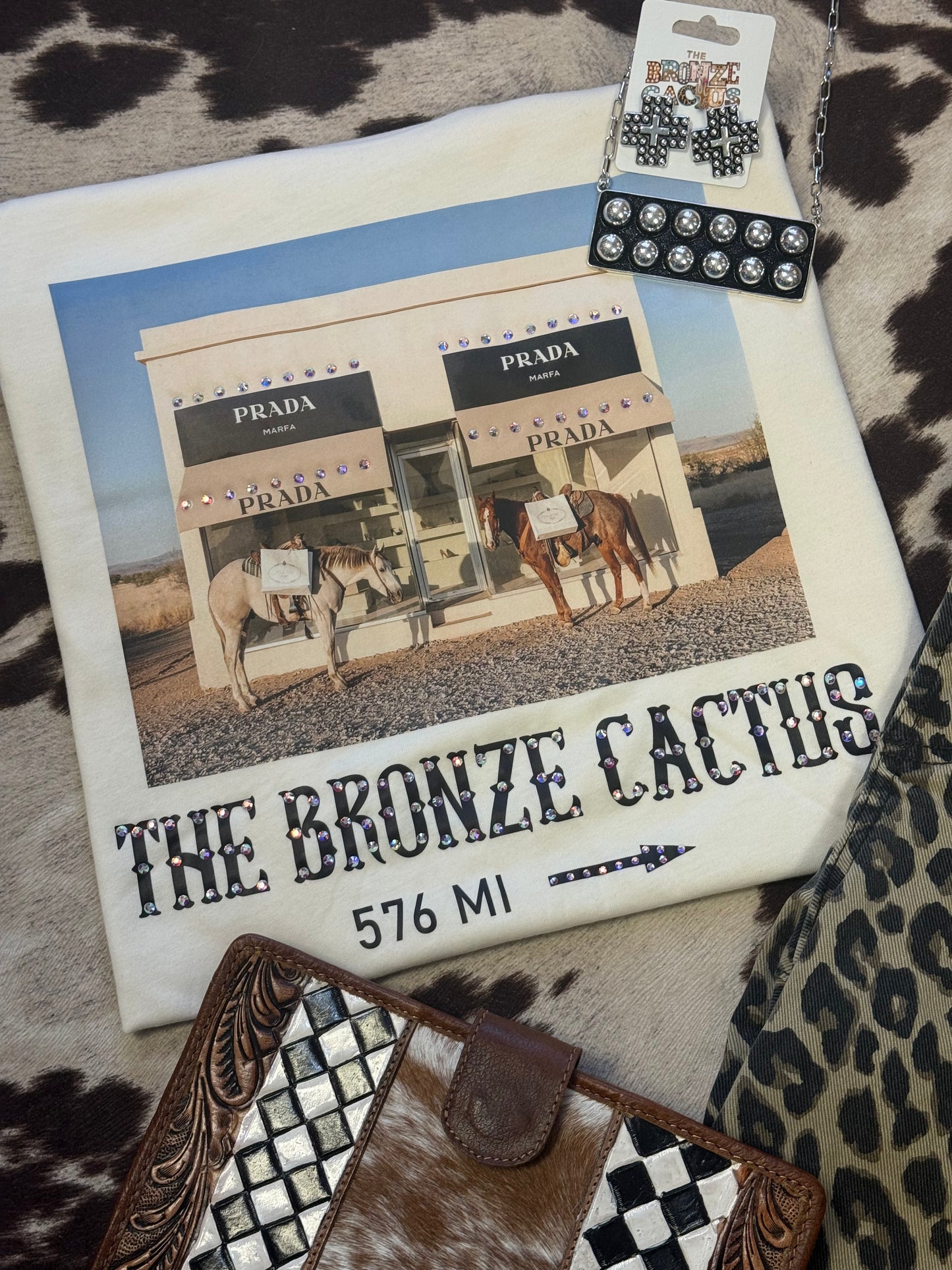 Bronze Cactus Tee