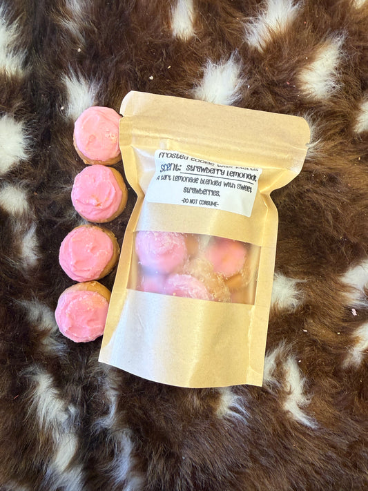 Frosted Cookie Wax Melts (pink)
