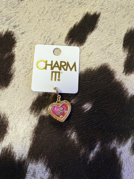 Heart Sparkle Charm