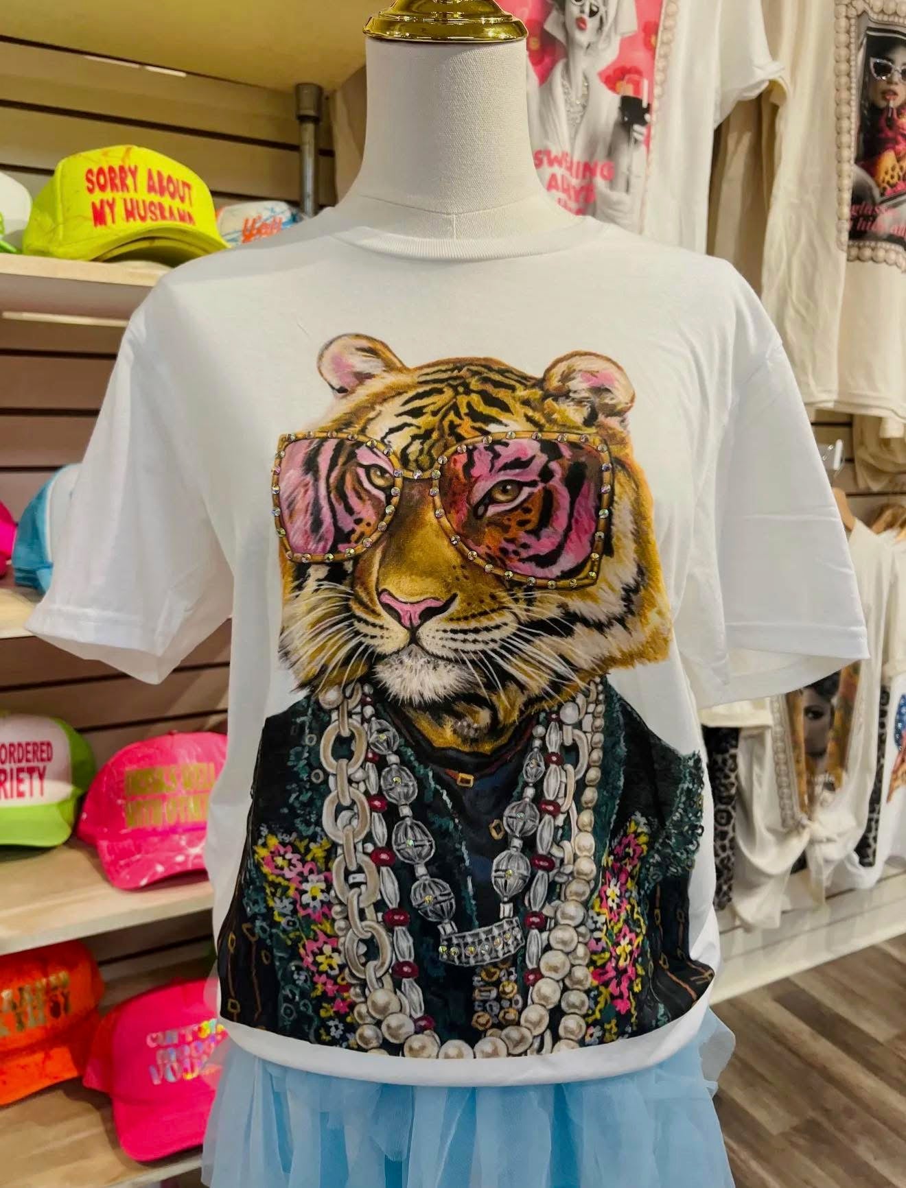 Fierce & Fabulous Tiger Tee