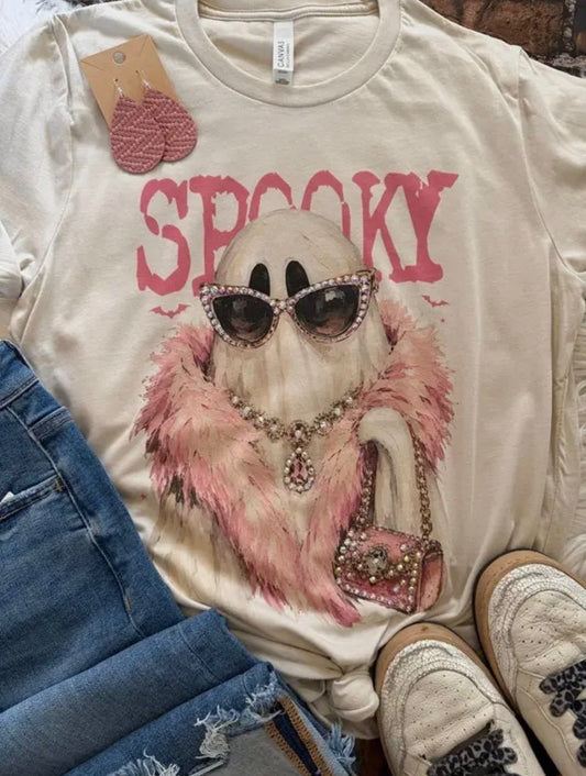 Pink Luxe Spooky Tee