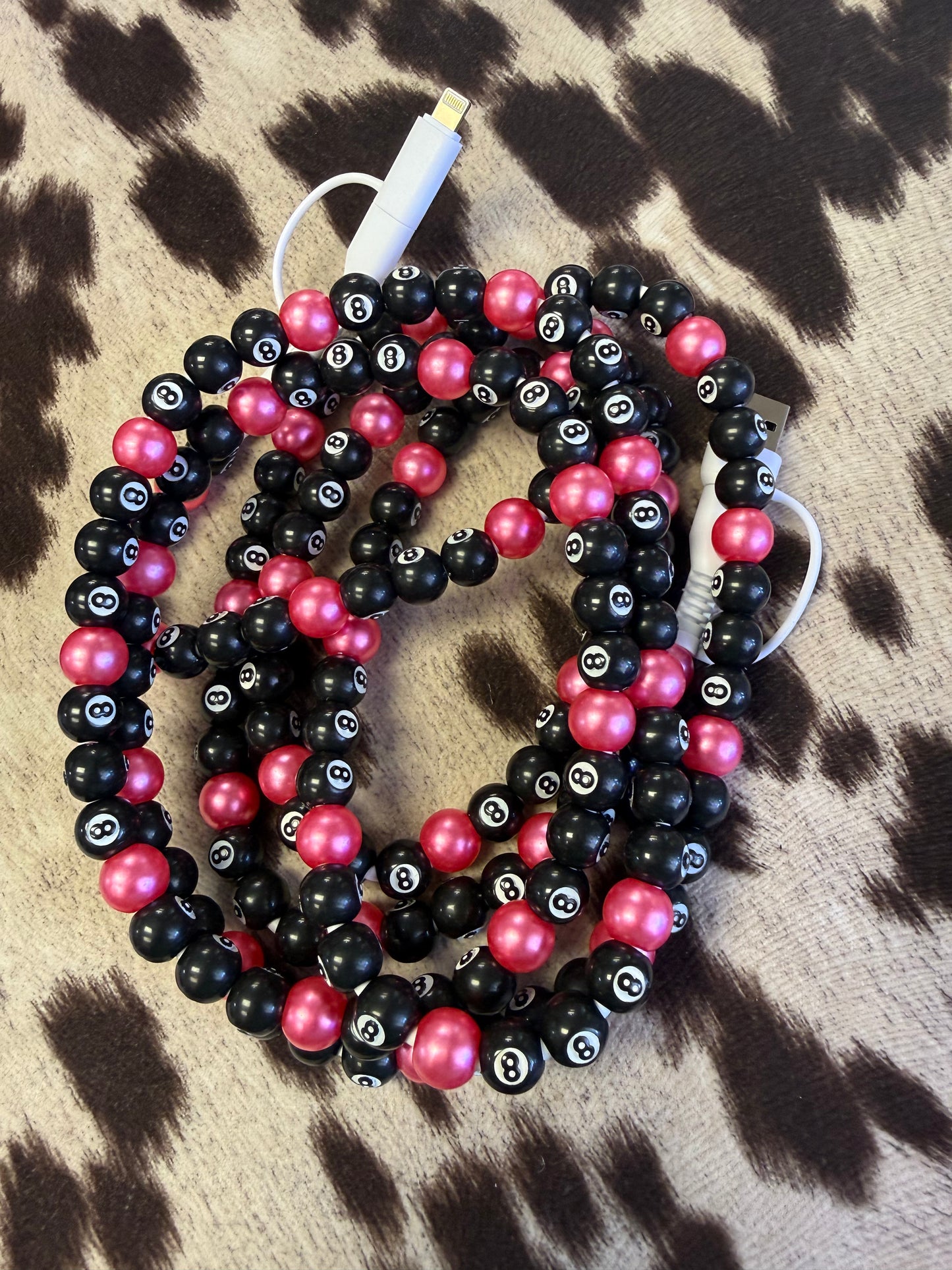 Pink 8 Ball Charger