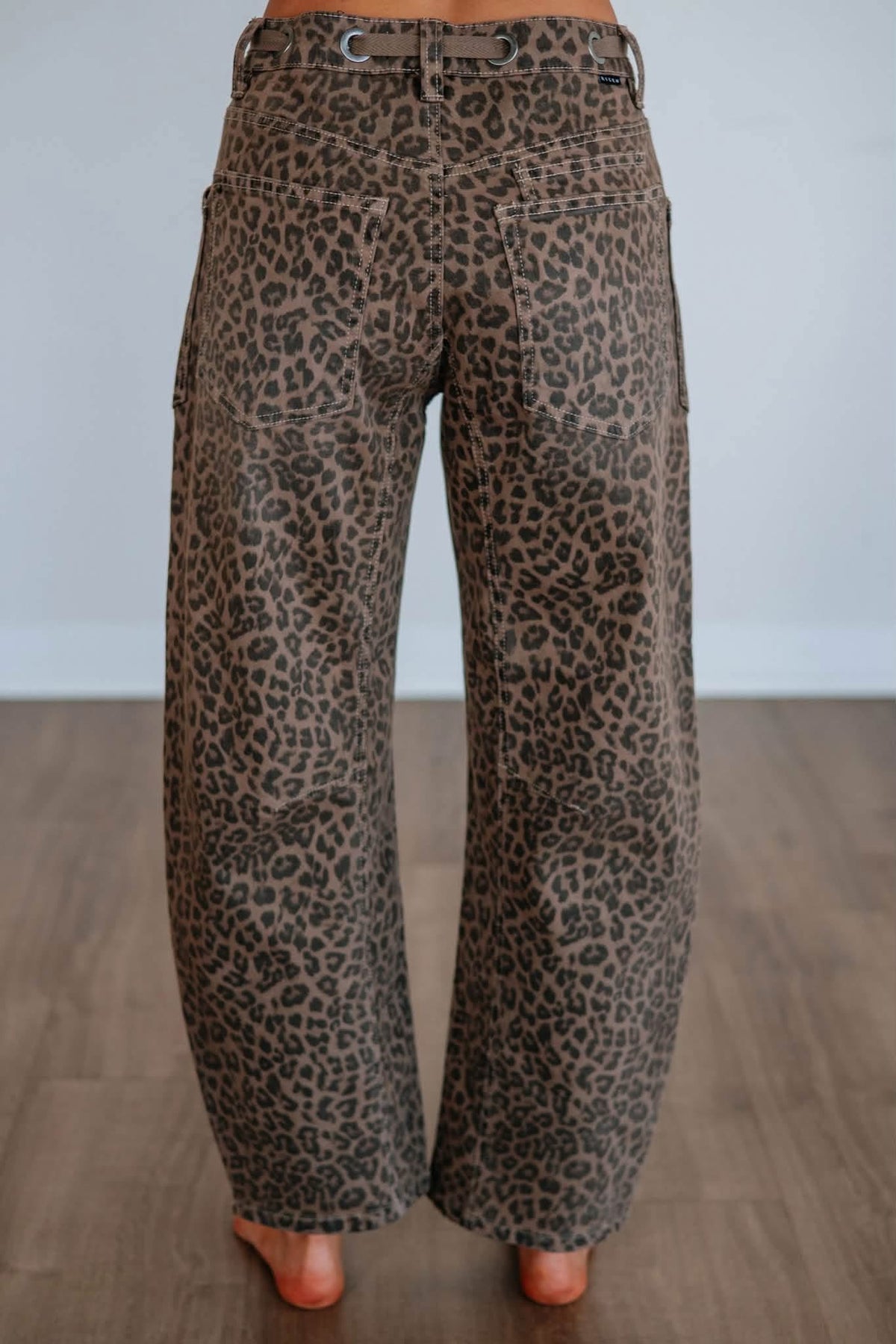 Wild Intentions Leopard Jeans