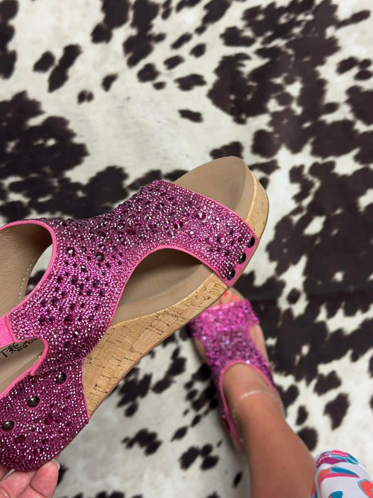 Pink Stardust Wedges