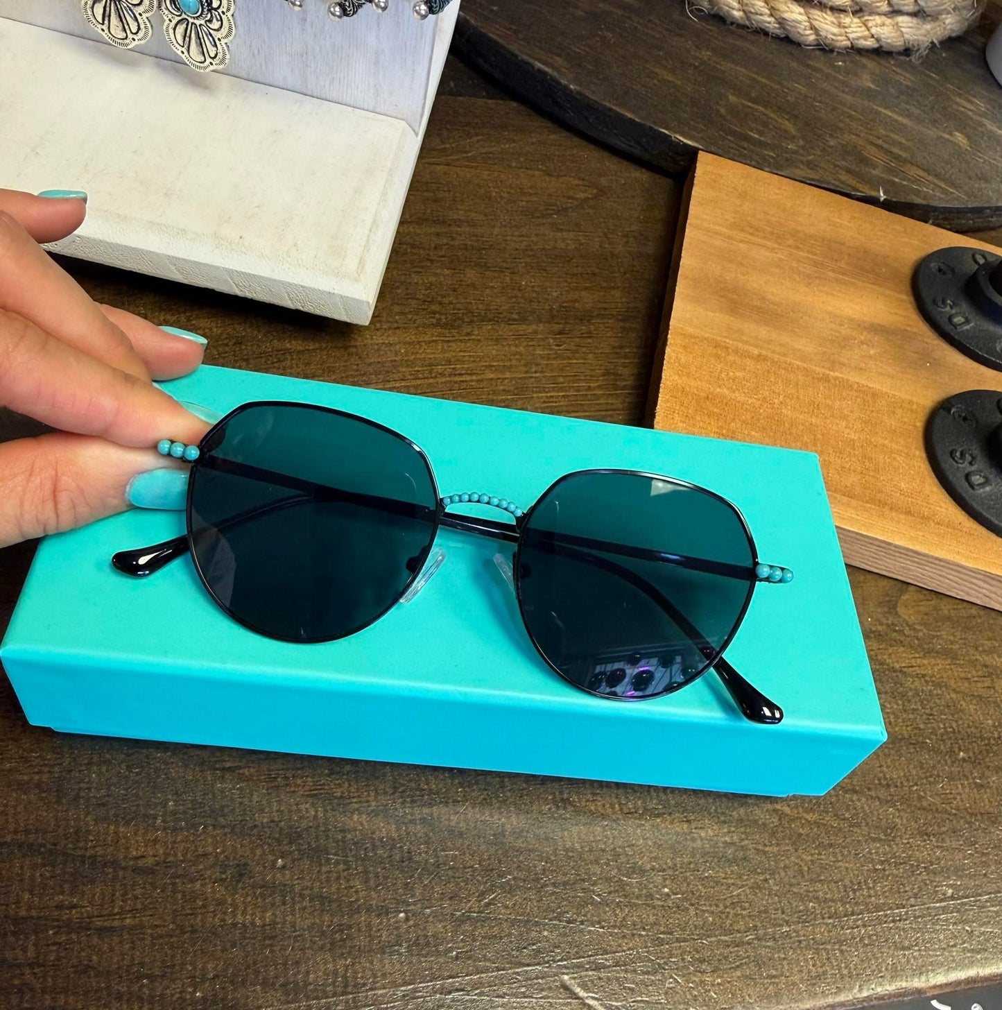 The Turquoise Sunnies