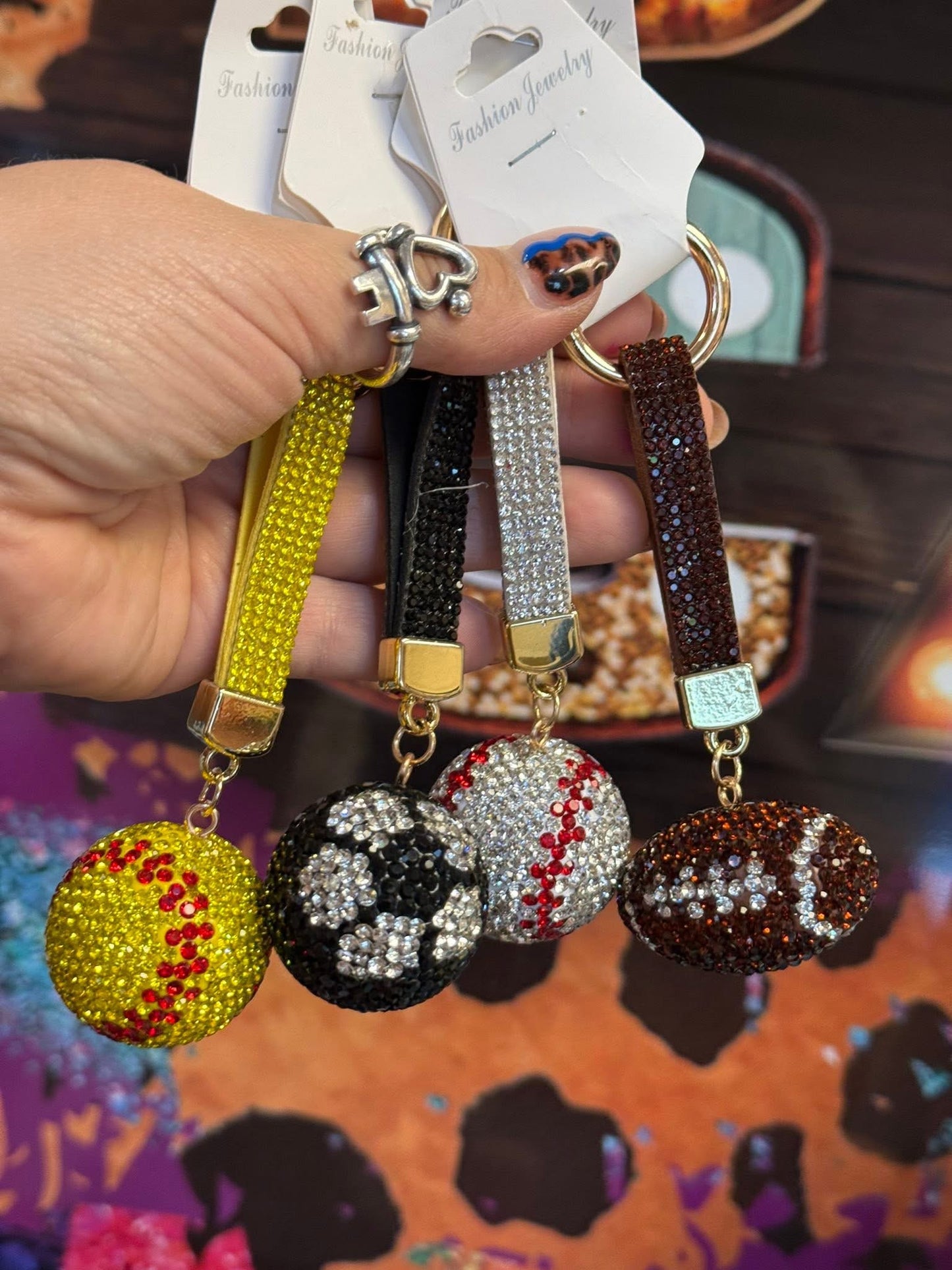 Game Day Keychain