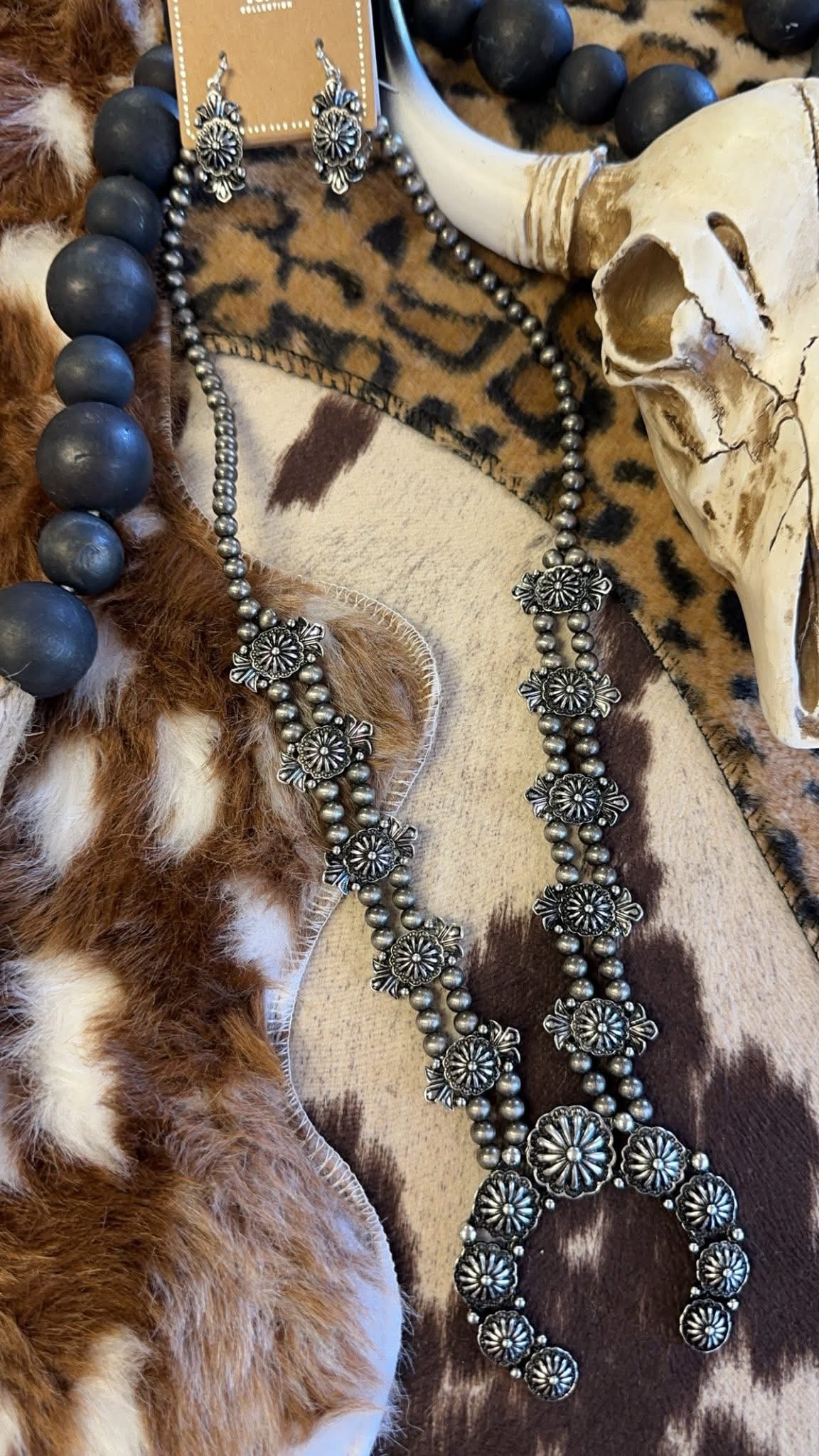 Silver Spur Blossom Set