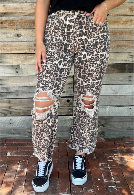 Wild Side Distressed Jeans