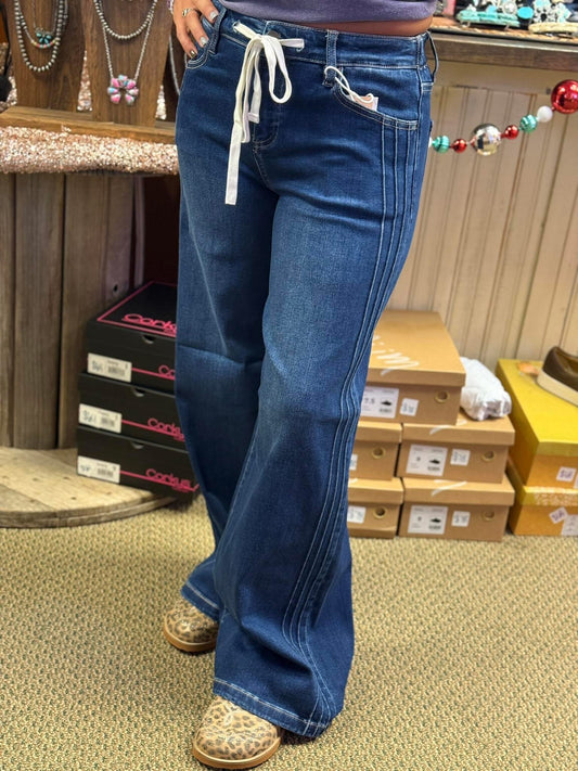 Midnight Trail Drawstring Jeans